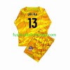 Fußballtrikots Atlético Madrid Jan Oblak 13 Torwart Kinder Orange 2023-2024 Langarm